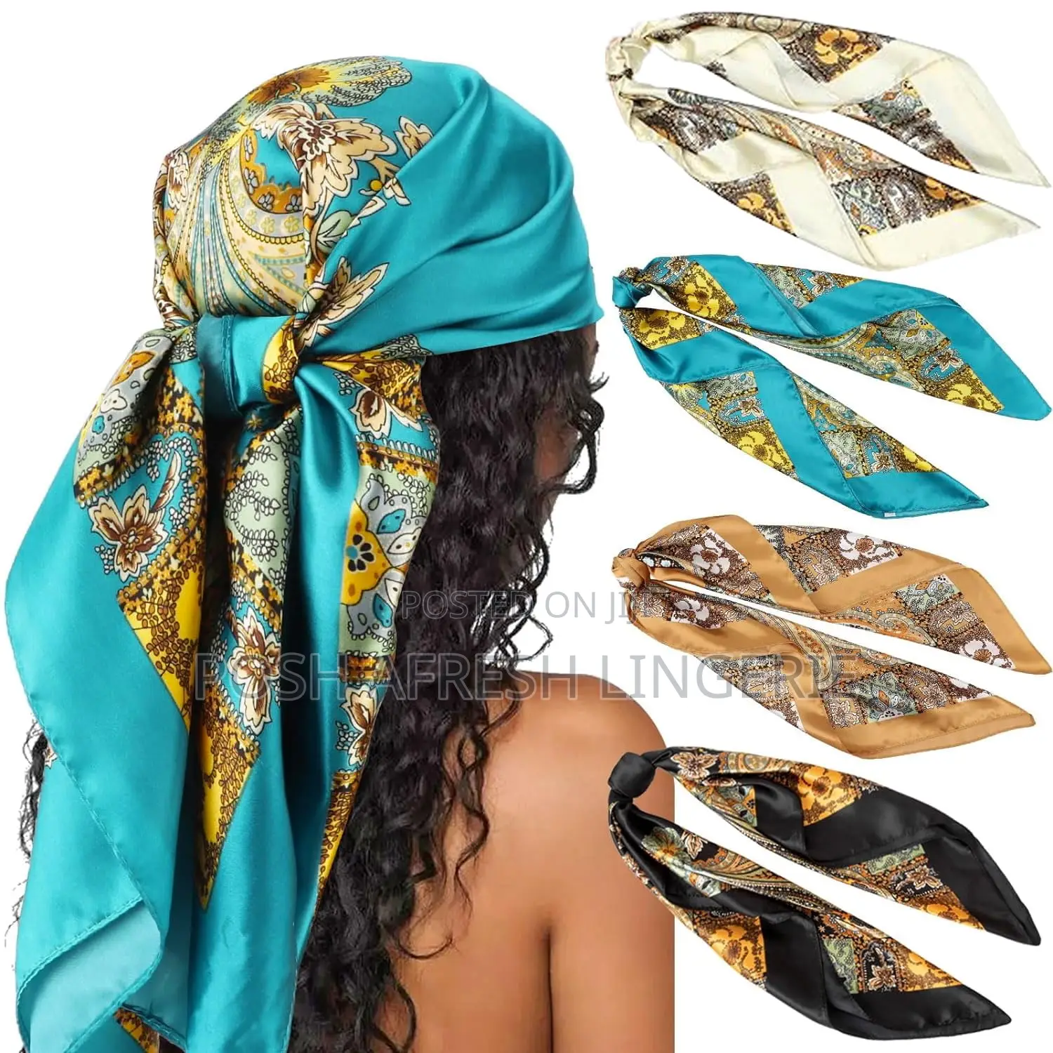 Luxury Silk Scarf / Bandana
