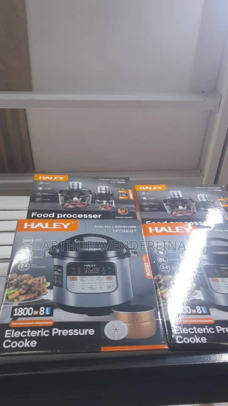 Haley Pressure Cooker 8liters