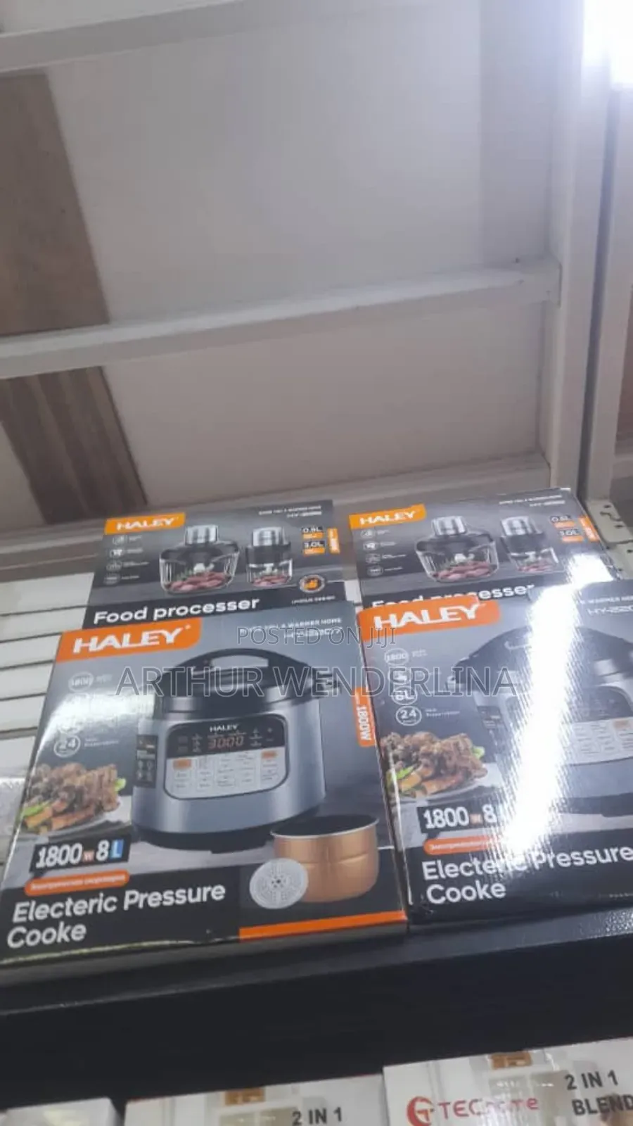 Haley Pressure Cooker 8liters
