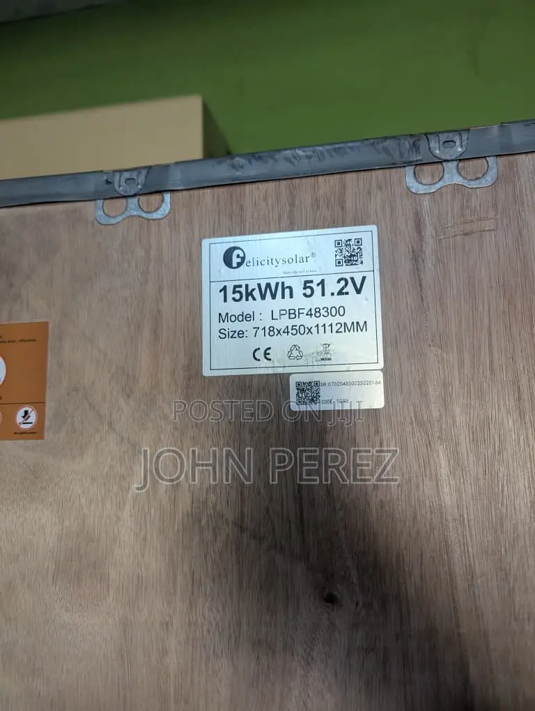 15kwh 300ah Felicity Lithium Battery
