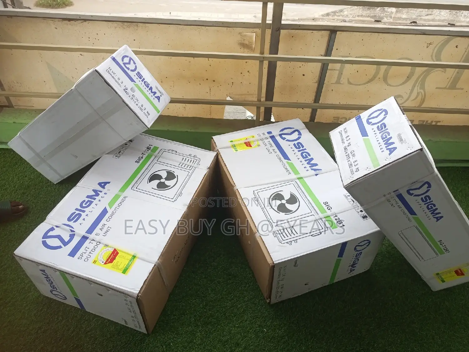 Happy Life 1.5hp Sigma Air Conditioner System Set Split Ac