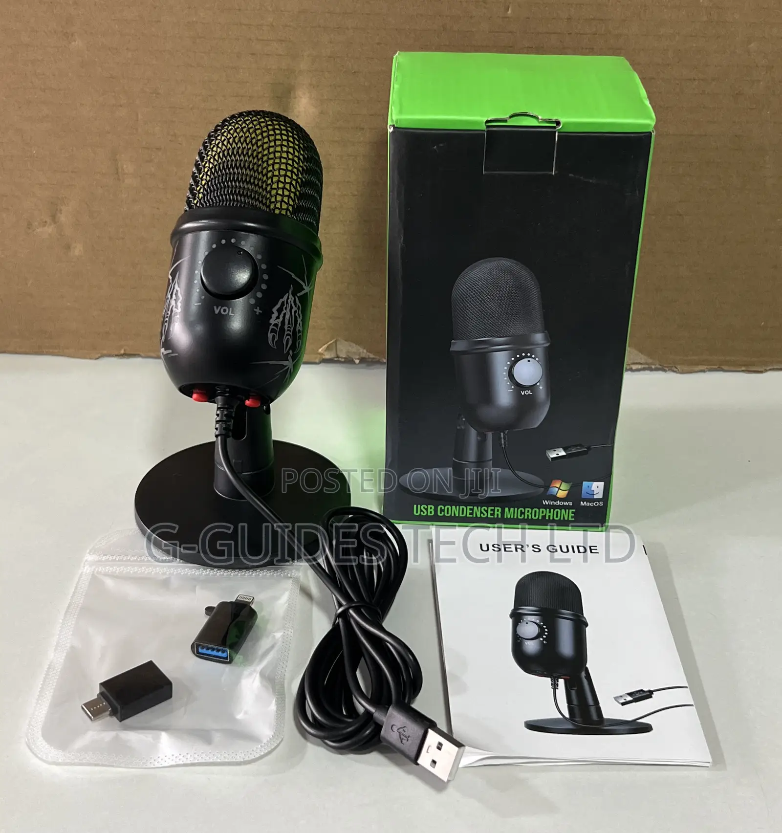 Usb Condenser Microphone, Usb Studio Professional Condenser Microphone
