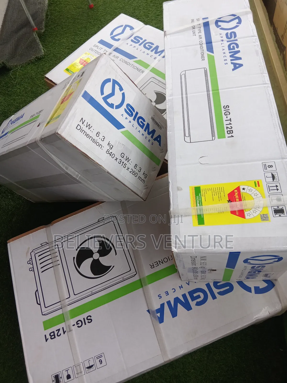 Durable and Reliable 1.5hp Split System Sigma Ac