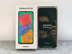 New Samsung Galaxy M33 5G 128 GB Blue