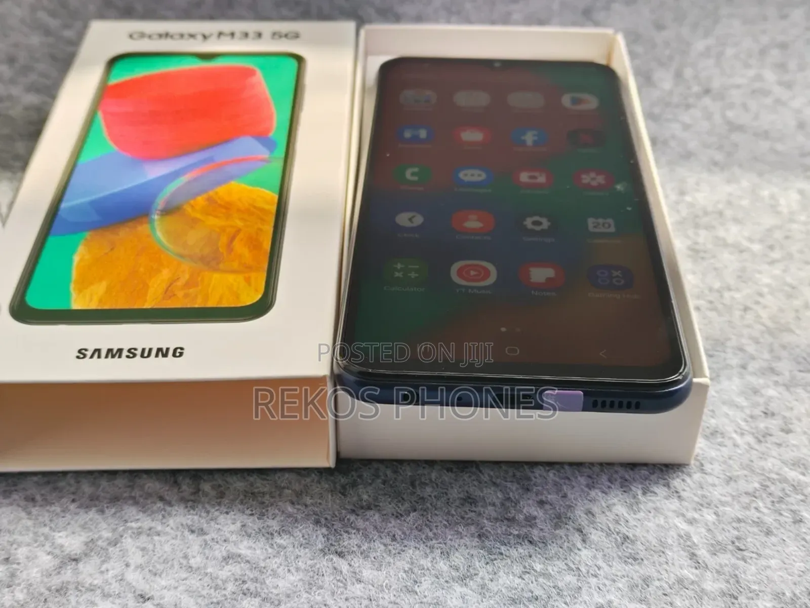 New Samsung Galaxy M33 5G 128 GB Blue
