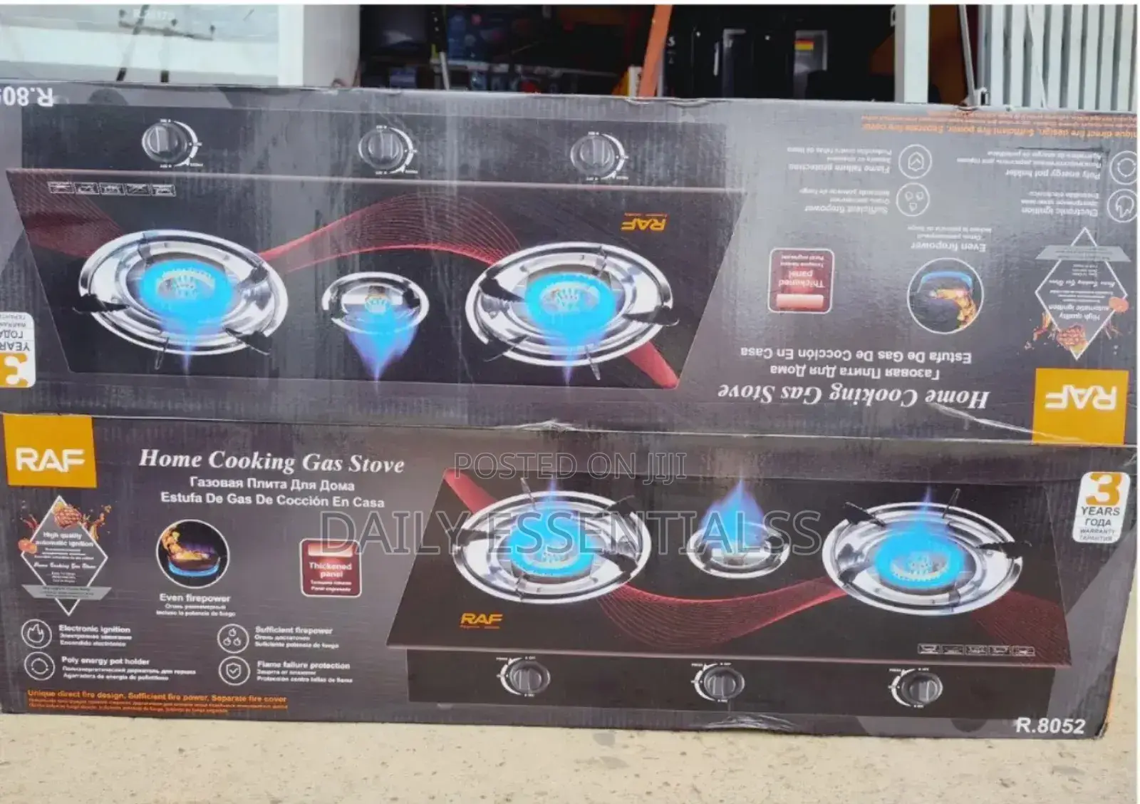 Raf Quality Gas Cooker – Stable Portable