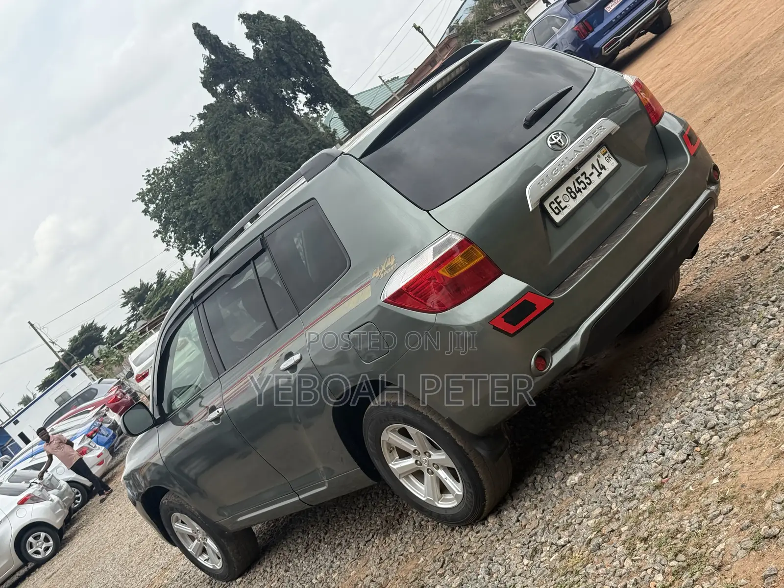 Toyota Highlander 2008 Gray