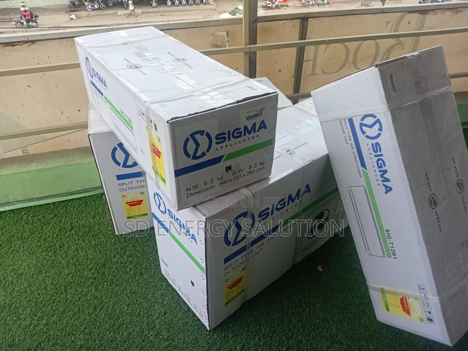 Sigma 1.5hp Assemble Air Conditioner Split System Sigma Ac
