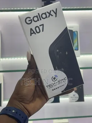 New Samsung Galaxy A07 4G 128 GB Black