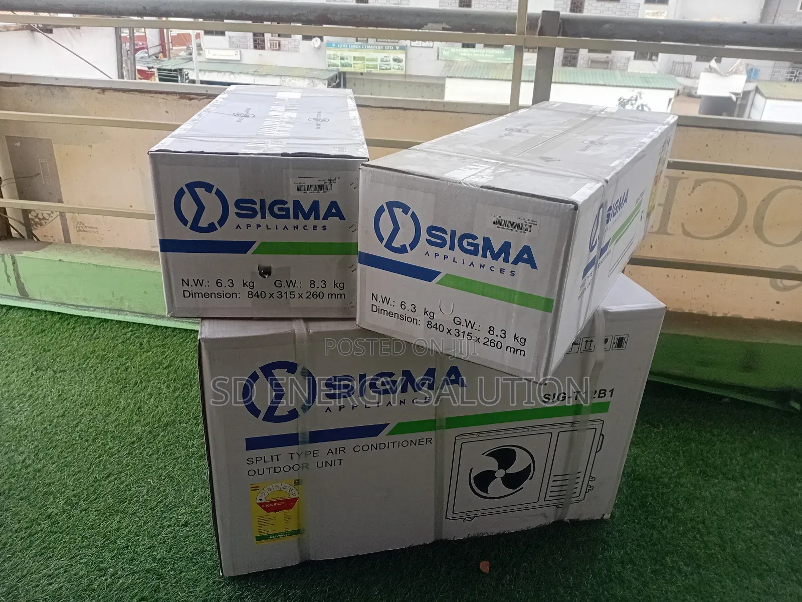 Sigma 1.5hp Loaded Air Conditioner Split System Sigma Ac