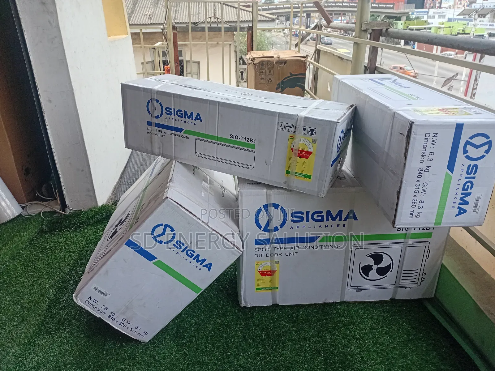 Sigma 1.5hp Delighted Air Conditioner Split System Sigma Ac