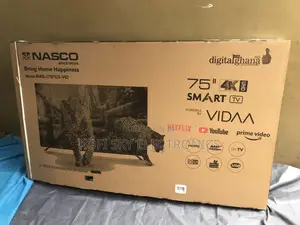 Nasco Nas-J75fus-Vid 75inch Smart Uhd Tv