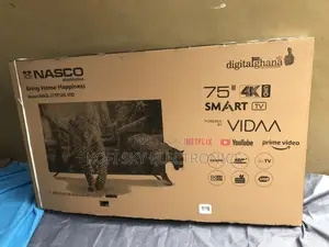 Nasco Nas-J75fus-Vid 75inch Smart Uhd Tv