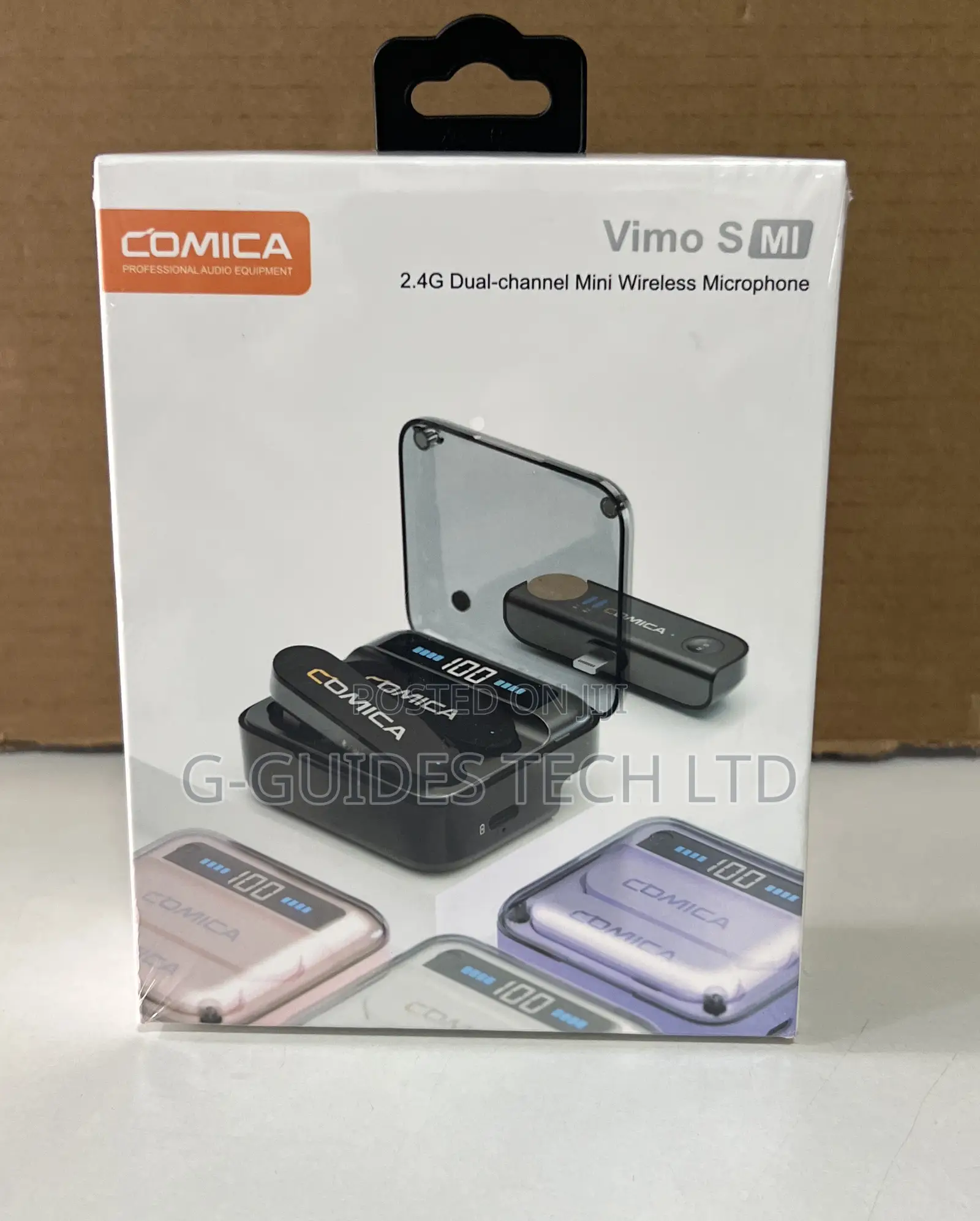 Comica 2.4g Dual-channel Mini Wireless Microphone For iPhone