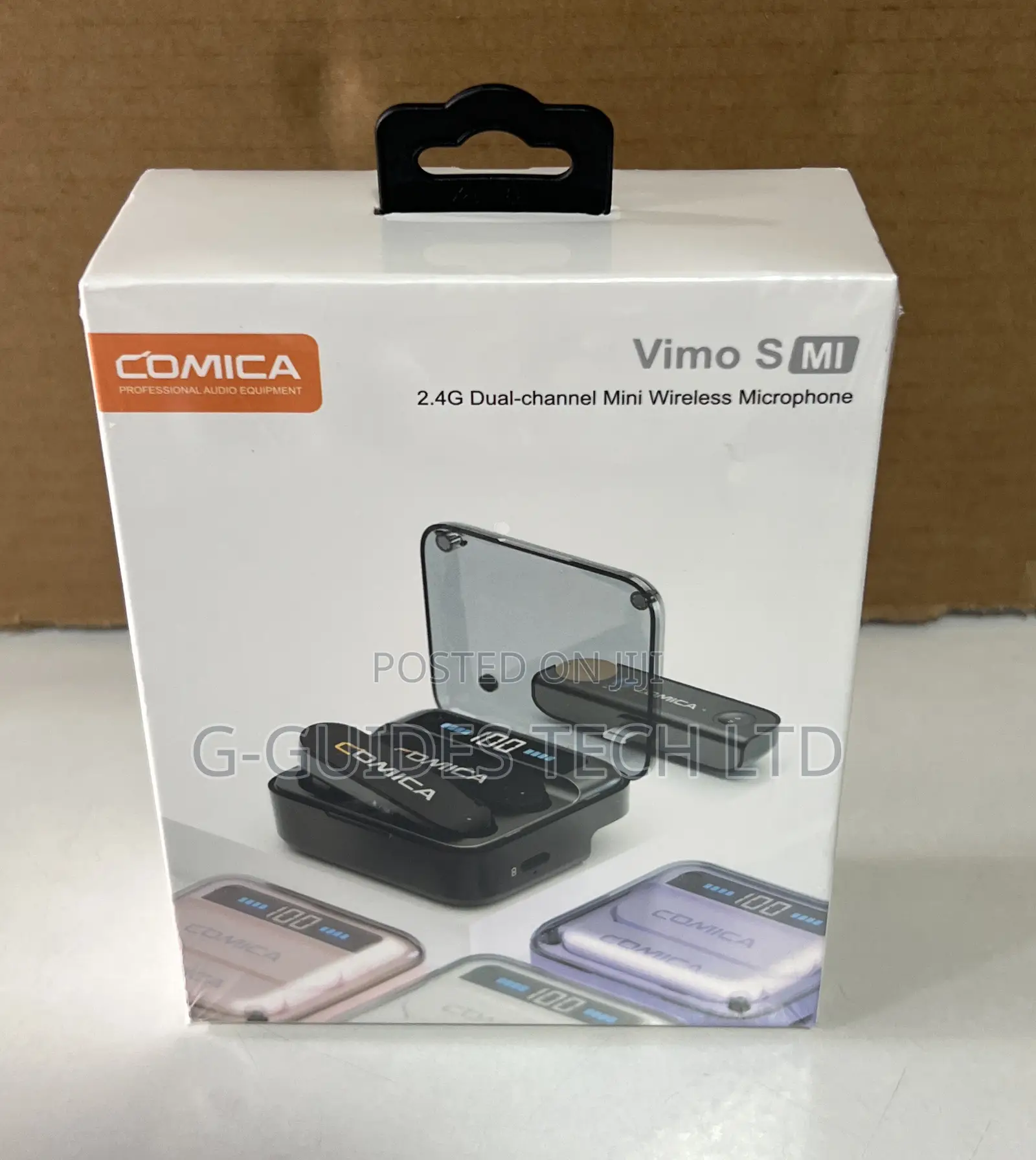 Comica 2.4g Dual-channel Mini Wireless Microphone For iPhone