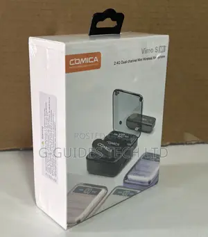 Comica 2.4g Dual-channel Mini Wireless Microphone For iPhone
