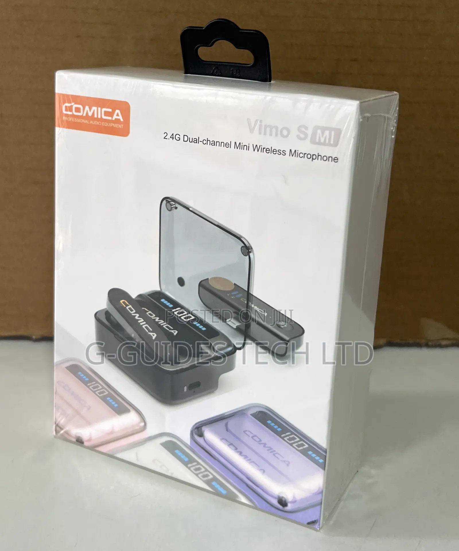 Comica 2.4g Dual-channel Mini Wireless Microphone For iPhone