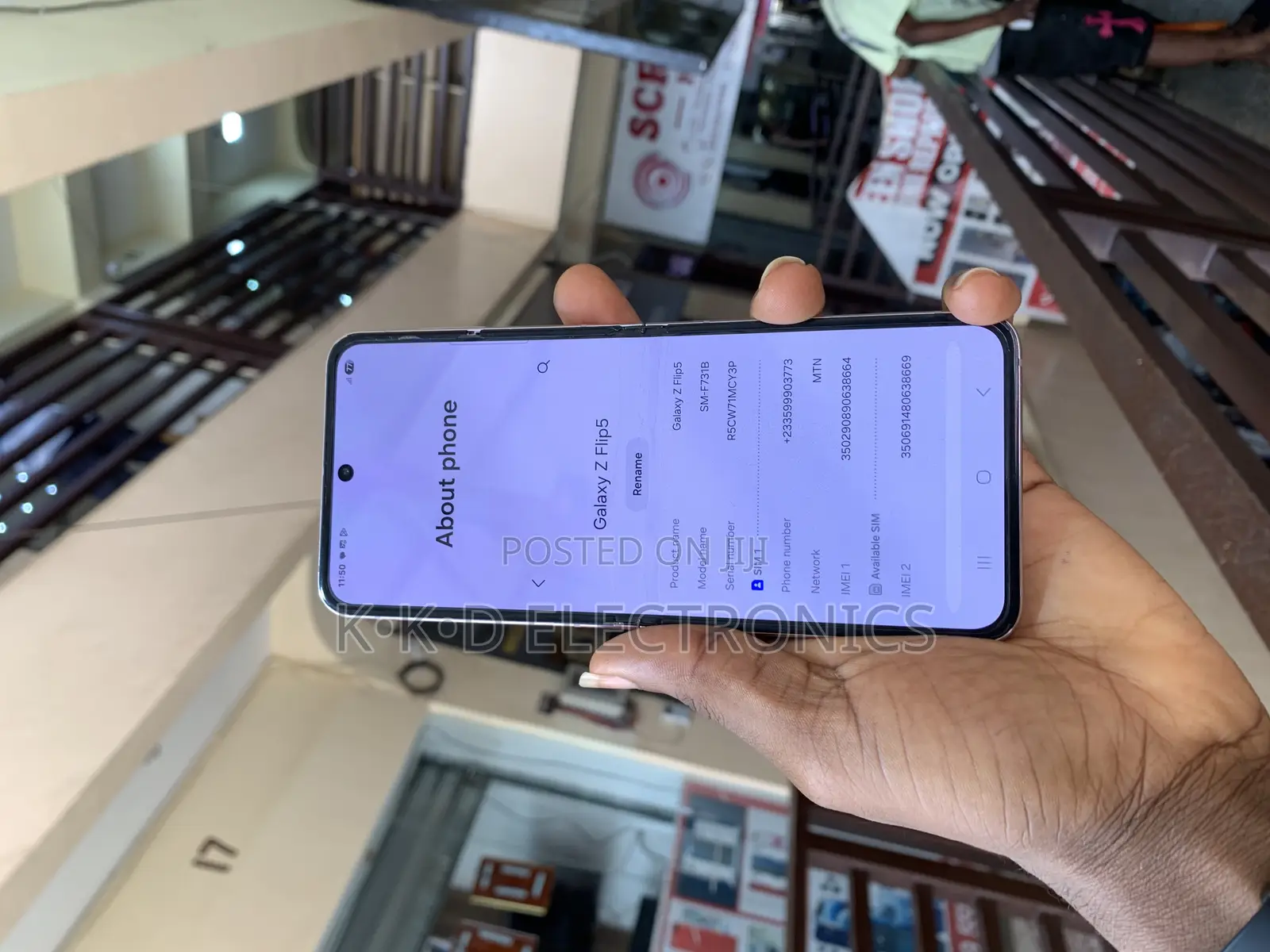 Samsung Galaxy Z Flip5 256 GB Purple
