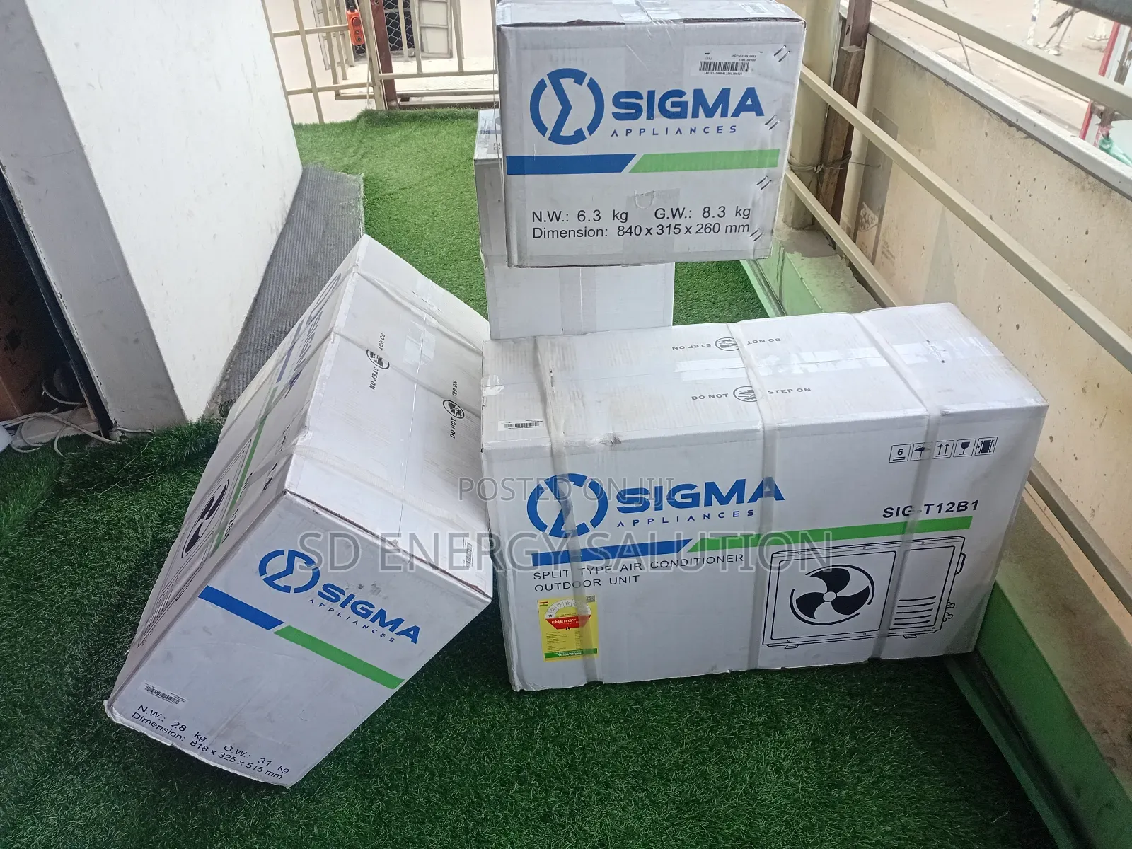Happy Smile Sigma 1.5hp Air Conditioner Split System Sigma Ac