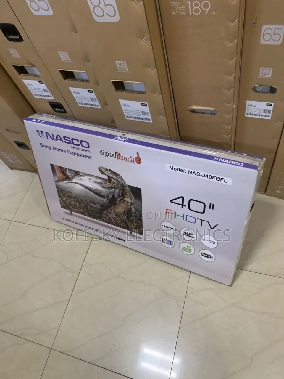 Nasco 40inch Digital Satellite Tv