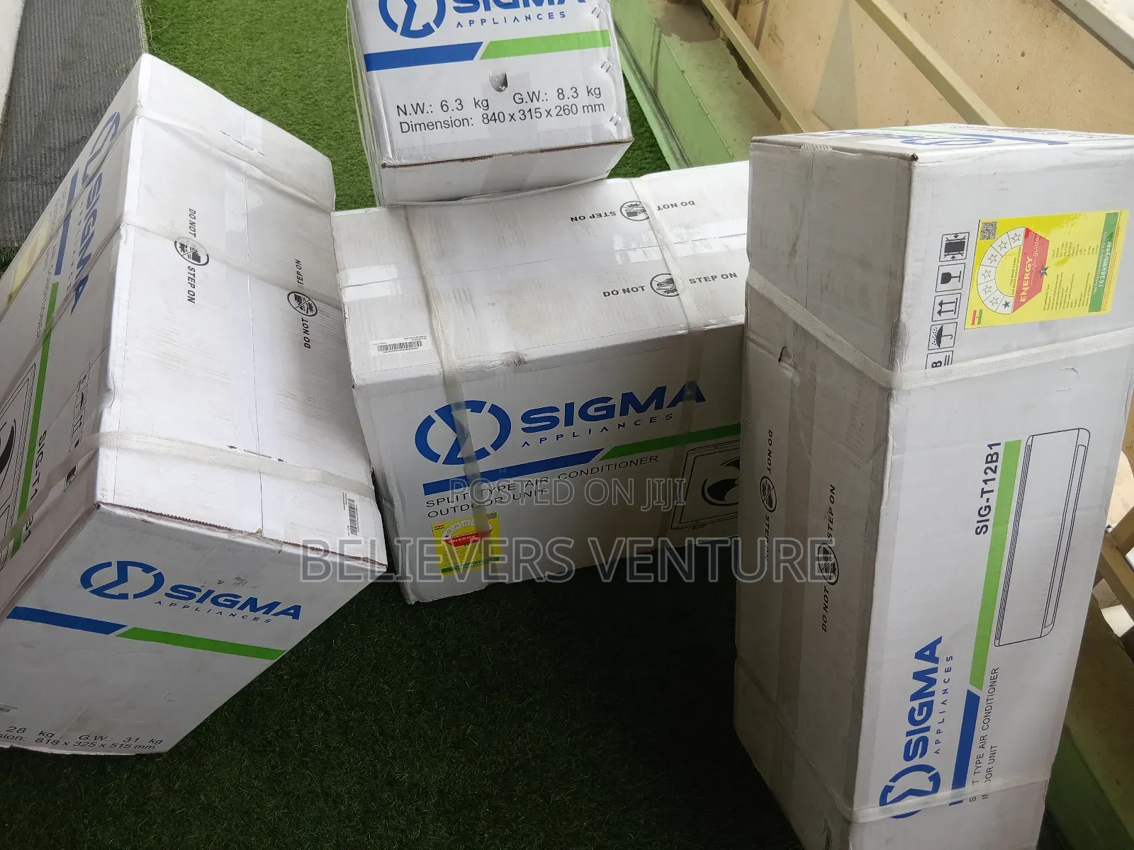 Effortless Cooling 1.5hp Air Condition Sigma Split System Ac