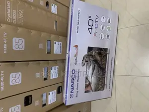 Nasco 40”Digital Satellite Hd Very Slim Tv