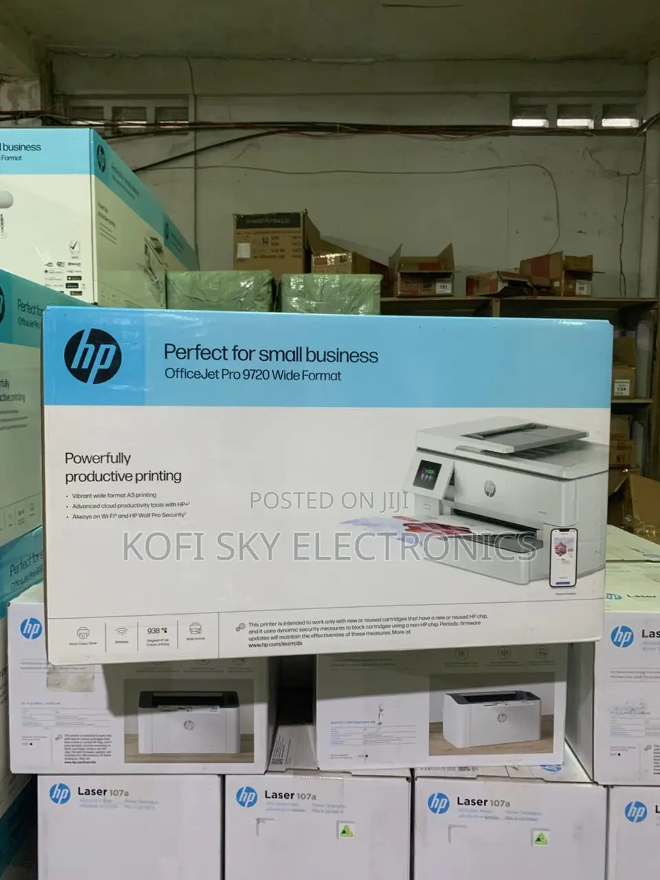 Hp Officejet Pro 9720 A3 Wide Format Printer