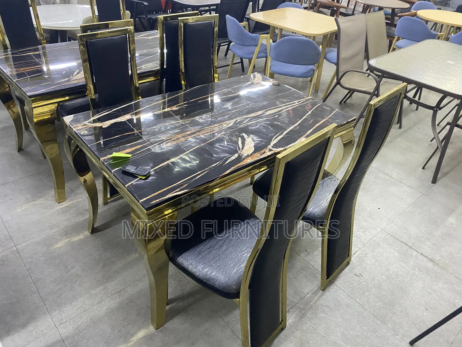 Heavy Marble Dining Sets 4 Seater