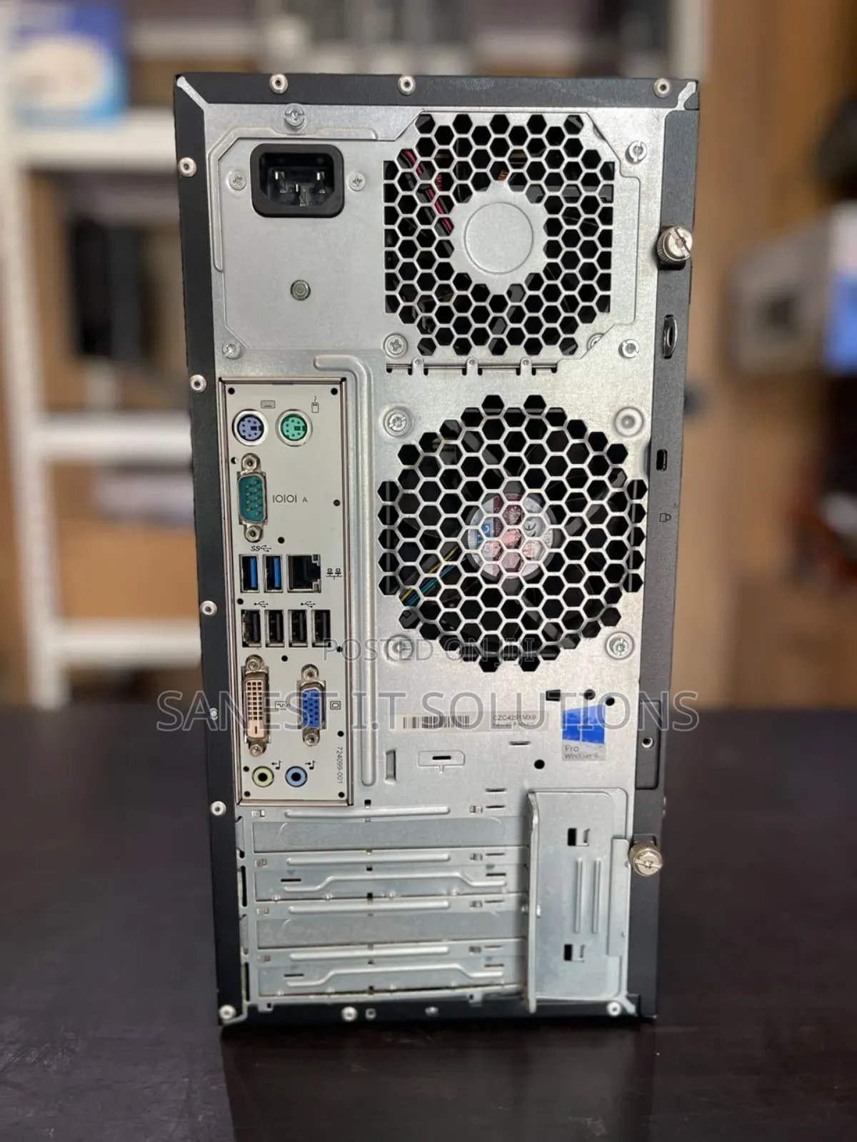 Desktop Computer HP ProDesk 400 8GB Intel Core I7 HDD 500GB