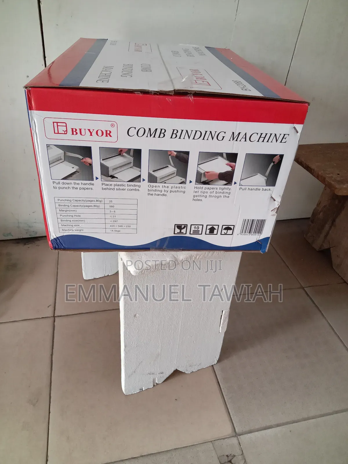 Comb Binding Machine