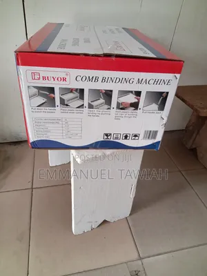 Comb Binding Machine