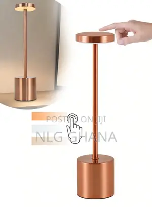 Simple Touch Sensor Led Desk Lamp Rechargeable 3 Colors. Ghx6476