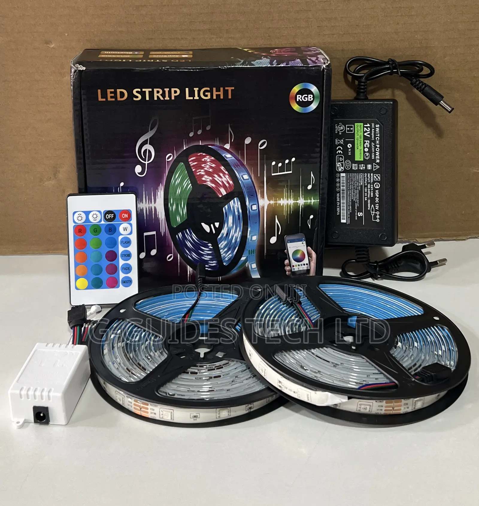 Led Strip Light RGB With Remote Control 10meter