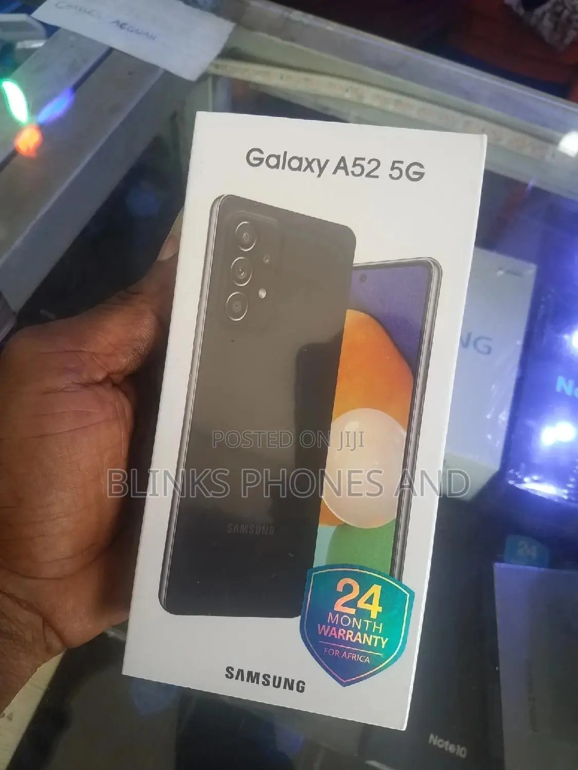 New Samsung Galaxy A52 5G 256 GB Black