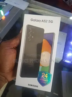 New Samsung Galaxy A52 5G 256 GB Black