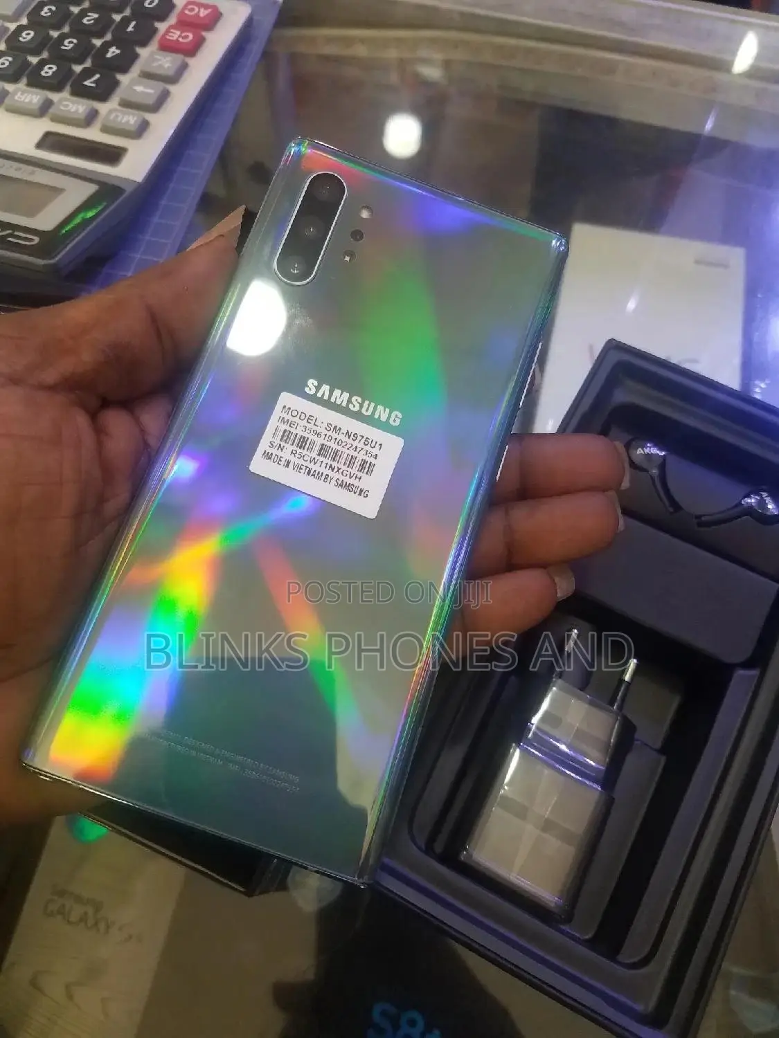 New Samsung Galaxy Note 10 Plus 256 GB Gold