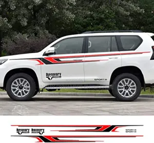 2 PCS Land Cruiser Mitsuibishi Full Body Stickers
