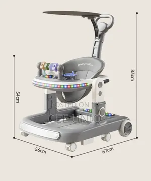 4 in 1 Multifunctional Baby Walker