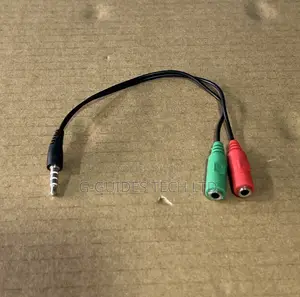 3.5mm Audio Splitter Adapter, 3.5mm Headphone Mic/Audio Adapter