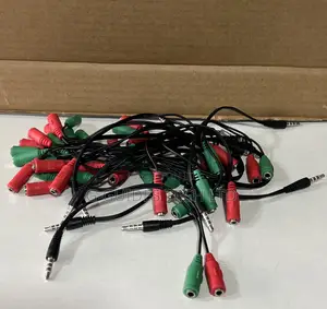 3.5mm Audio Splitter Adapter, 3.5mm Headphone Mic/Audio Adapter