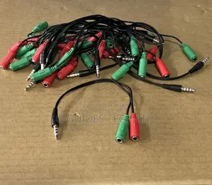 3.5mm Audio Splitter Adapter, 3.5mm Headphone Mic/Audio Adapter
