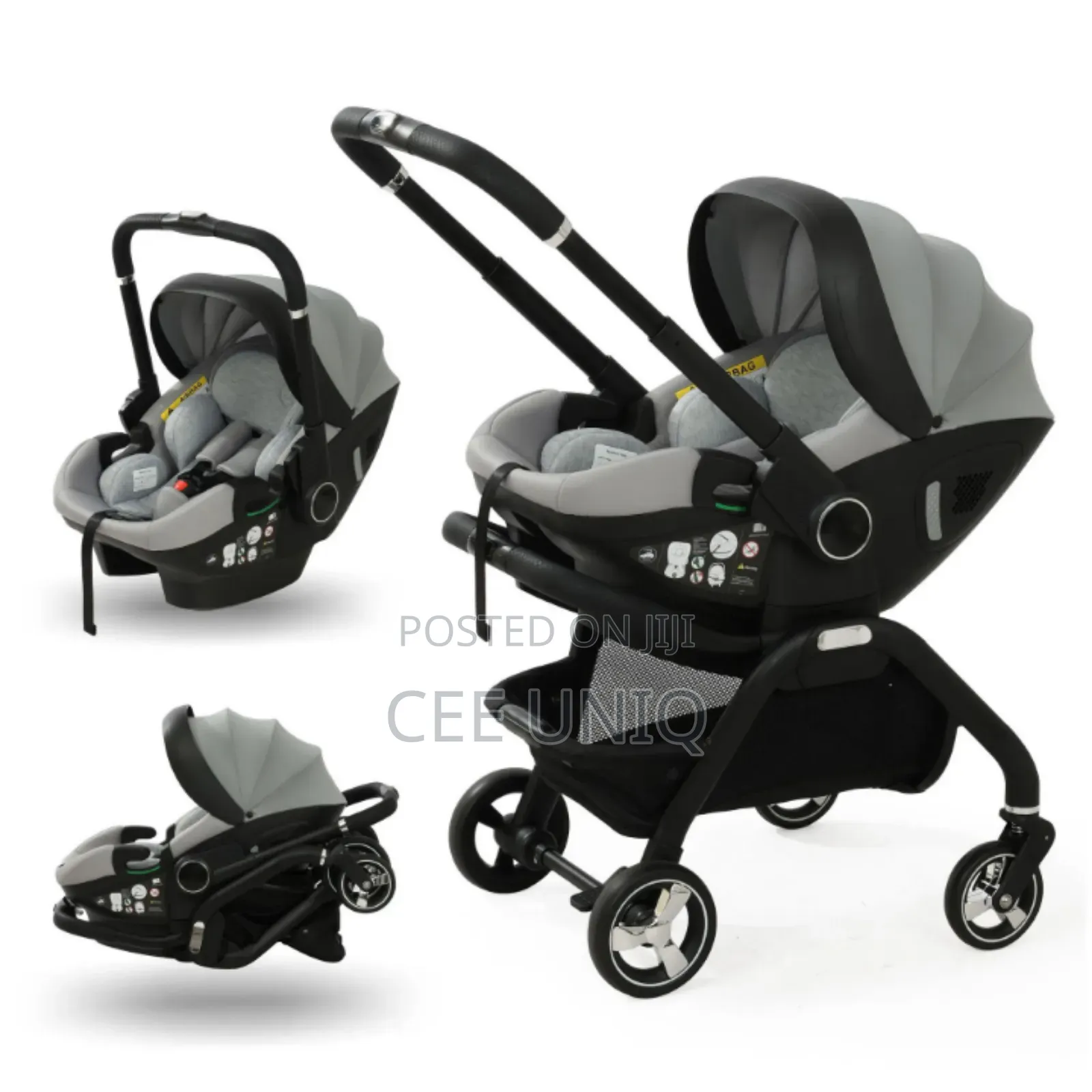 Kidilo 3 in 1 Car Seat Stroller