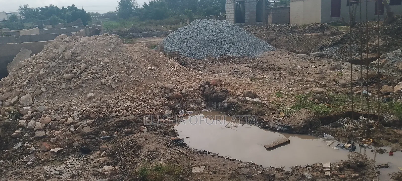 Full Plot of Land With Foundation and Washroom