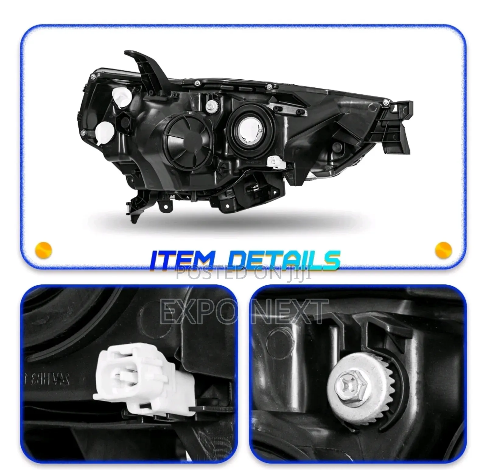 2014-2020 Toyota 4runner  Headlight Pair Led