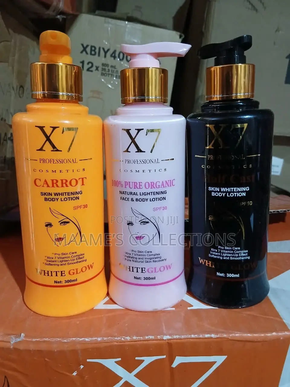 X7 White Glow Face Body Lotion