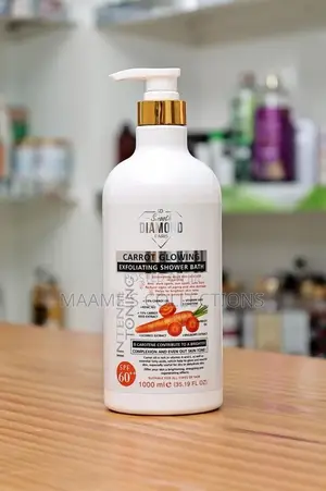 Smooth Diamond Paris Super Natural Whitening Exfoliating Shower Bath