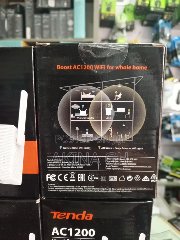Tenda Ac1200 Dual Band Wifi Repeater A18 2