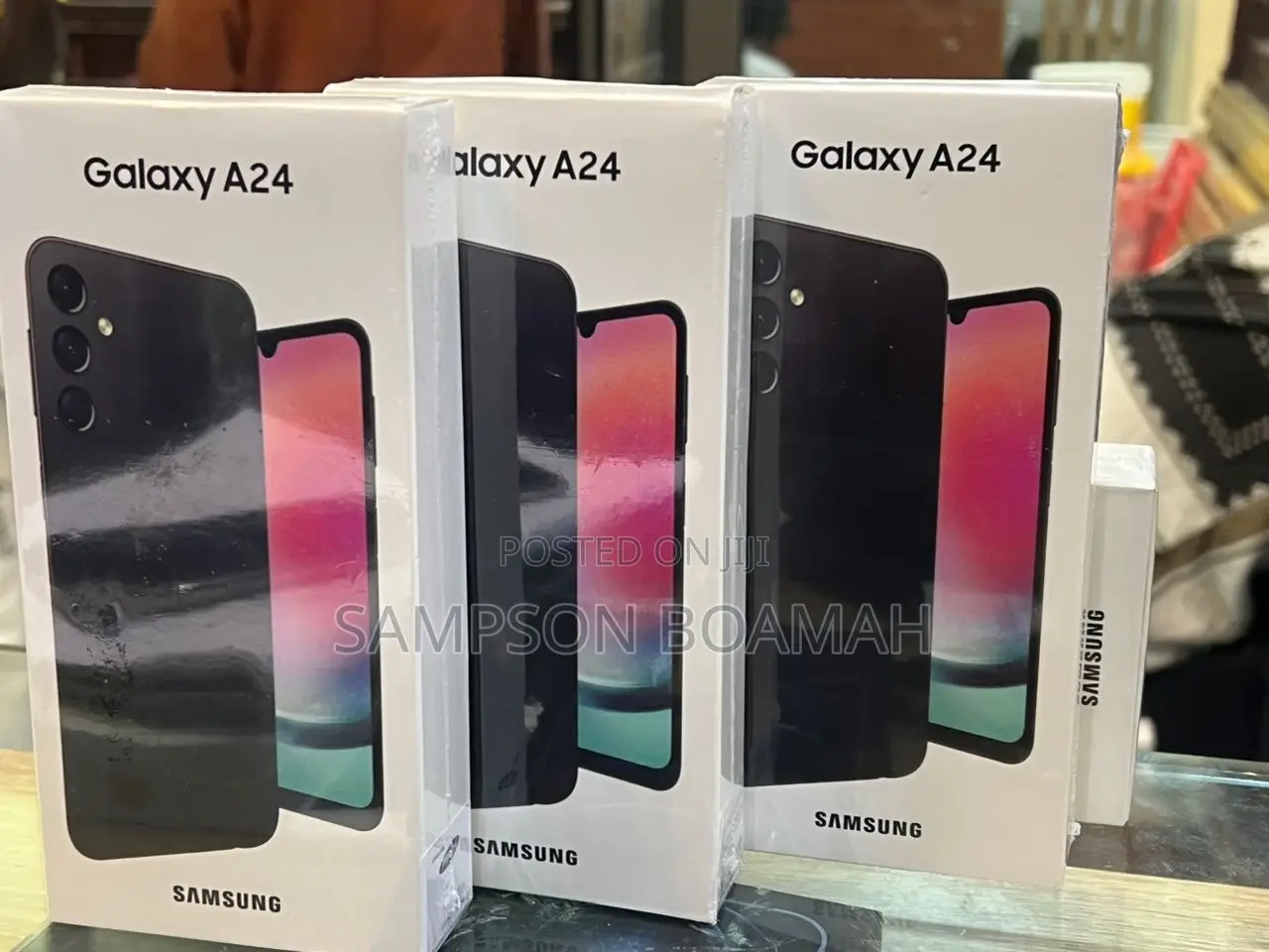 New Samsung Galaxy A24 128 GB Black