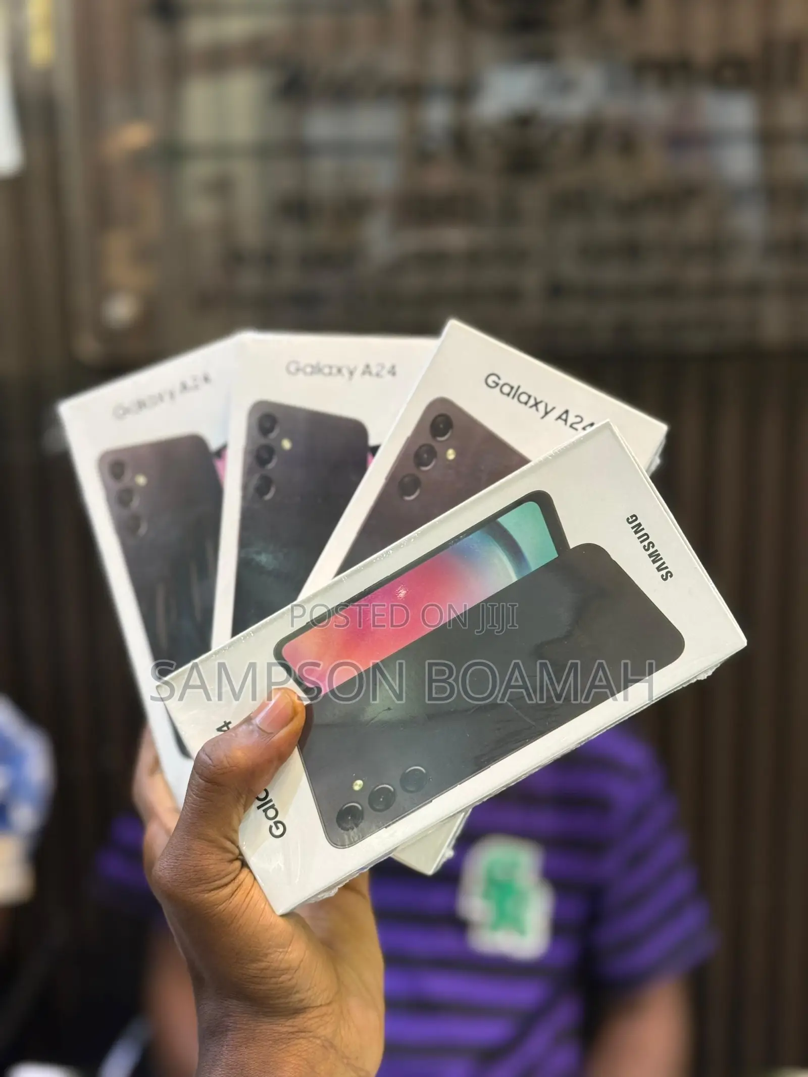New Samsung Galaxy A24 128 GB Black