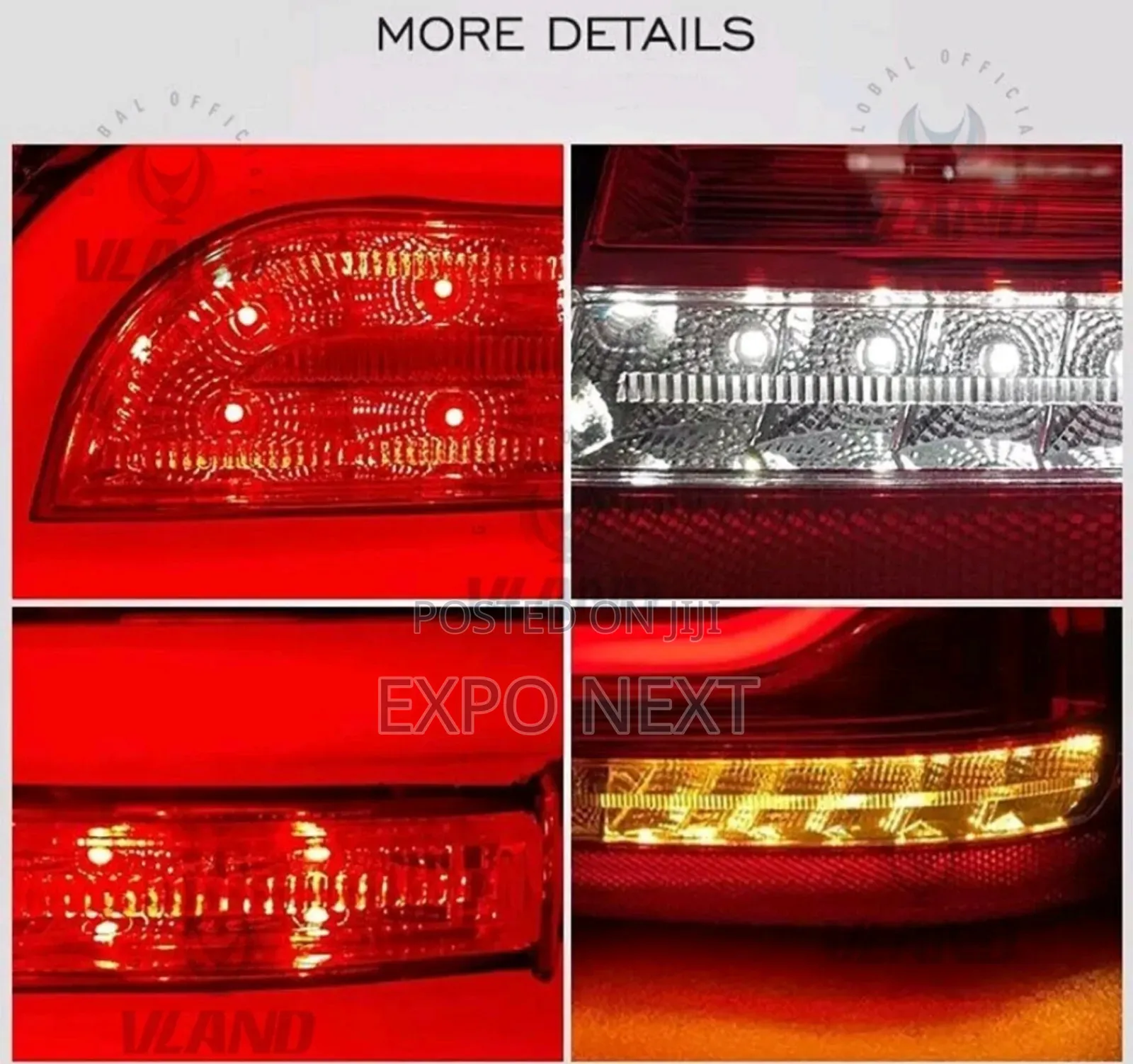 Led Tail Lights For Toyota Highlander 1st Gen(Xu20) 2001-2007